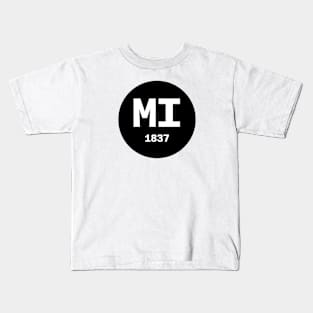 Michigan | MI 1837 Kids T-Shirt